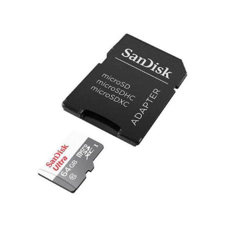 Tarjeta Micro Sd Sandisk Ultra 64gb C10 C/ada 100m
