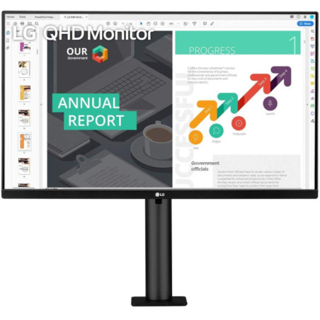 MONITOR LG 27" 27QN880-B QHD