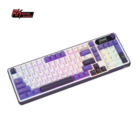 Teclado Royal Kludge Rks98 Wireless Blackberry Switch Brown 96%