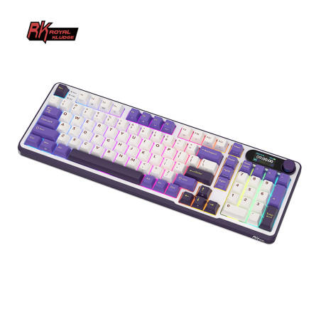 Teclado Royal Kludge Rks98 Wireless Blackberry Switch Brown 96%