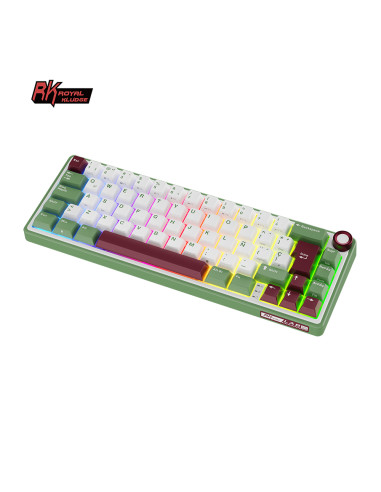 Teclado Royal Kludge Rkr65 Greensand...