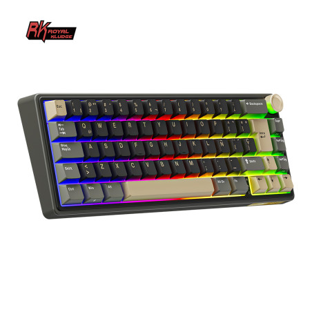 Teclado Royal Kludge Rkr65 Phantom Switch Chartreuse 65%