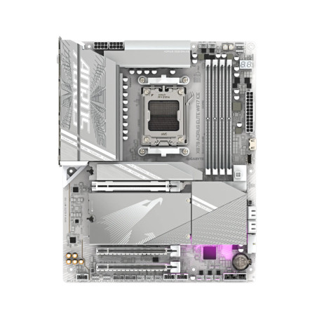 Mother Gigabyte X870 Aorus Elite Wifi 7 Ice Am5