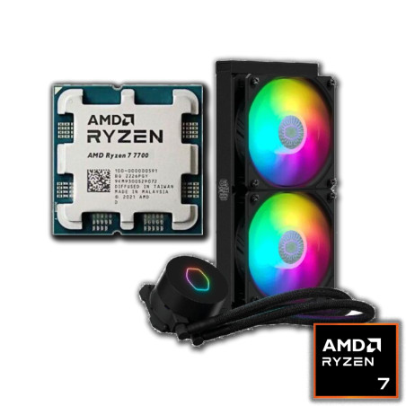 COMBO AMD RYZEN 7 7700 / WATER