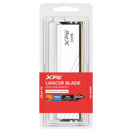 Memoria Ram Ddr5 32gb (2x16gb) 6000mhz Adata Lancer Blade White Rgb