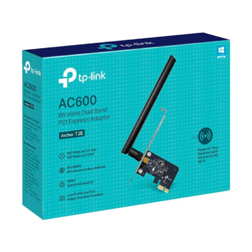 PLACA WIFI TP LINK T2E ARCHER PCIX AC600
