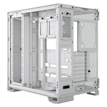 Gabinete Corsair 6500x Tg Mid-tower Dual Chamber White