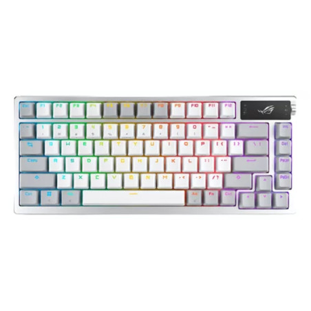 Teclado Asus Rog M701 Azoth Rgb Qwerty Us Blanco