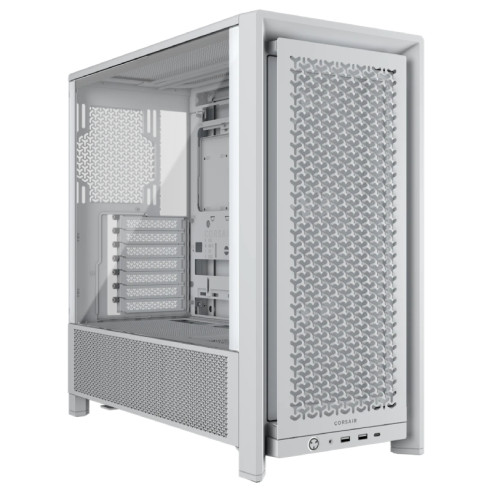 GABINETE CORSAIR 4000D RS MID-TOWER WHITE