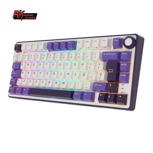 Teclado Royal Kludge Rkr75 Blackberry...