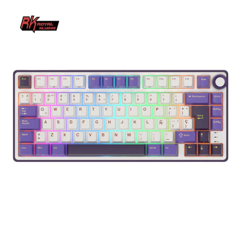 Teclado Royal Kludge Rkr75 Blackberry...