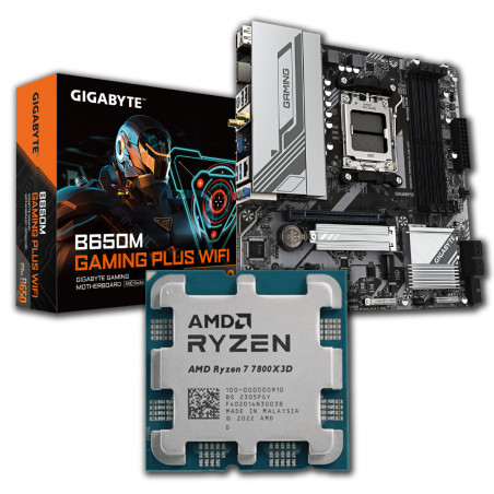 COMBO AMD RYZEN 7 7800X3D / B650 WIFI