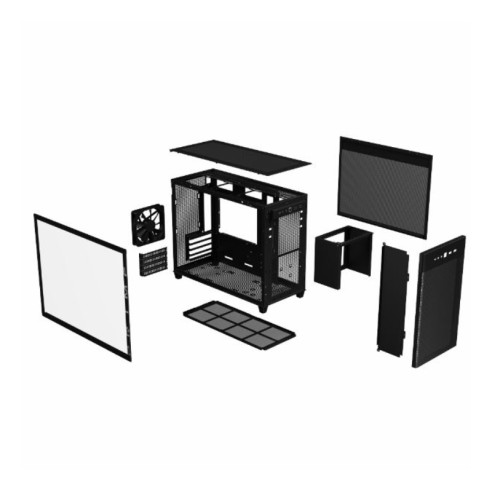Gabinete Micro Atx Asus Ap 201tg Black