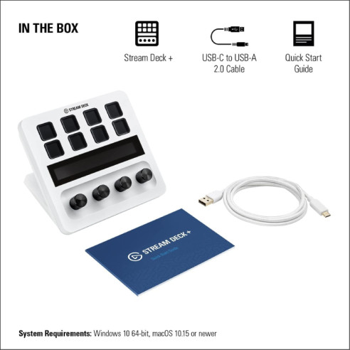 Stream Deck Elgato 8 Lcd Keys Touch...