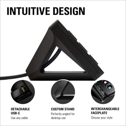 Stream Deck Elgato Mk.2 Stand 15 Lc...