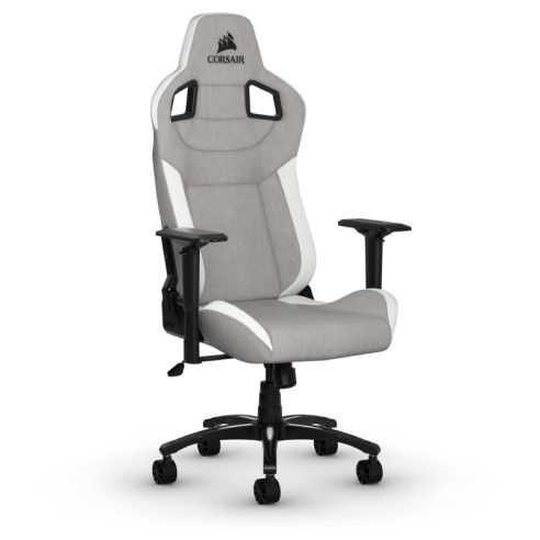 Silla Gamer Corsair T3 Rush Gray White
