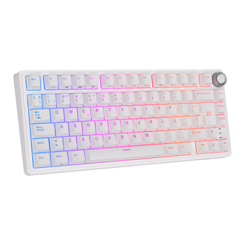 Teclado Royal Kludge Rkr75 White...