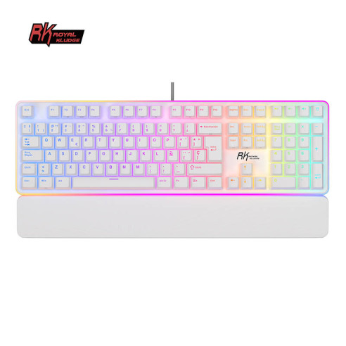 Teclado Royal Kludge Rk918 White...