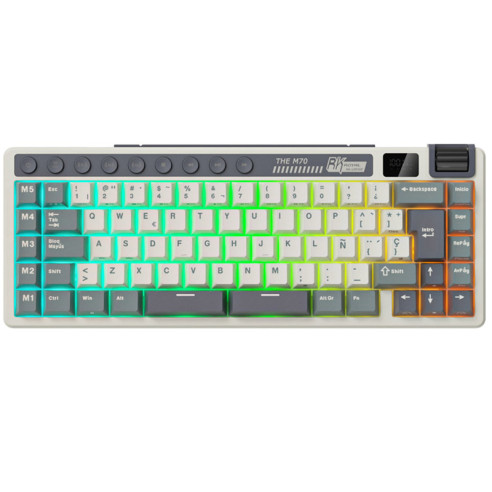 Teclado Royal Kludge Rkm70 Wireless...