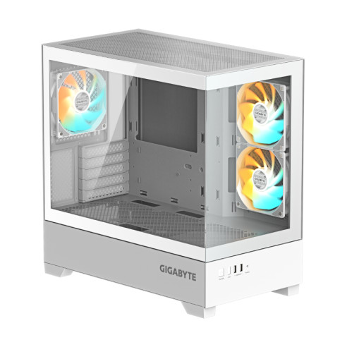 Gabinete Gamer Gigabyte C201 Ice M-atx