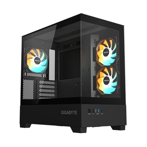 Gabinete Gamer Gigabyte C201 Black M-atx