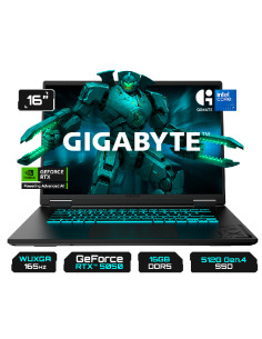 Notebook Gigabyte 16" I7...