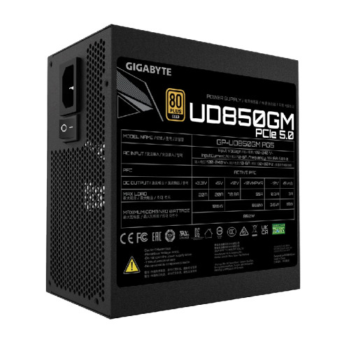 Fuente Gigabyte 850w 80+ Ud850gm Pg5...