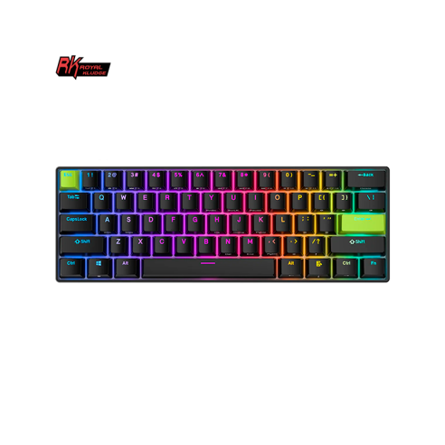 Teclado Royal Kludge Rkc61 Black...