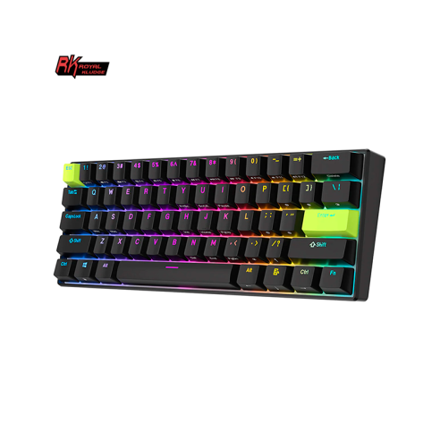 Teclado Royal Kludge Rkc61 Black...