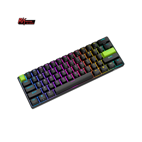 Teclado Royal Kludge Rkc61 Black...