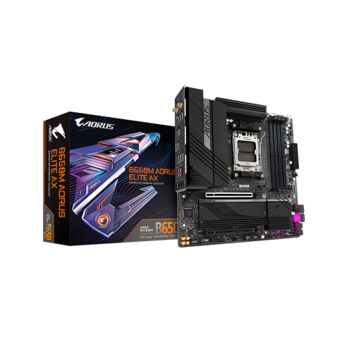 Mother Gigabyte B650m Aorus Elite Ax...
