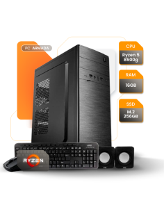 Pc Oficina Amd Ryzen5 8500g...