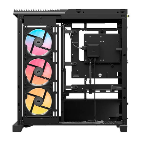 Gabinete Corsair Frame 4500x Lx-r Rgb Mid-tower Tg Black