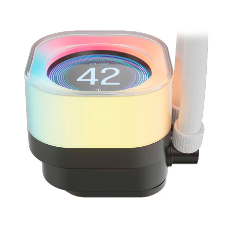 Water Cooling Corsair Icue Link Titan 360 Rx Lcd 3x Cpu Cooler 360mm White