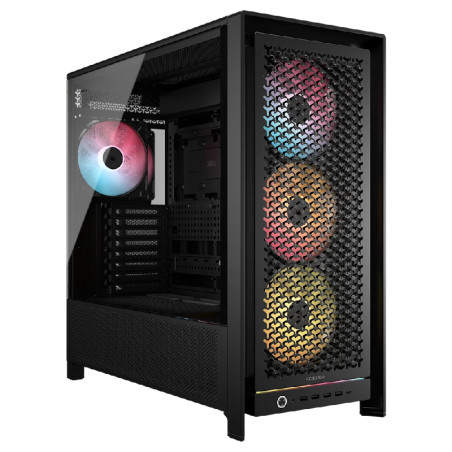 Gabinete Corsair 5000d Frame Argb Mid-tower Black Airflow