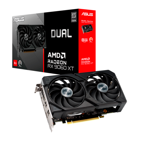 PLACA DE VIDEO ASUS RADEON RX 9060 XT 8GB DUAL