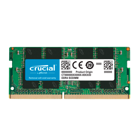 MEMORIA RAM SODIMM DDR4 8GB 2400MHZ CRUCIAL