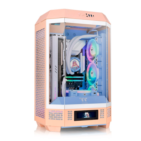 Gabinete Thermaltake The Tower 300 Peach Fuzz Tg