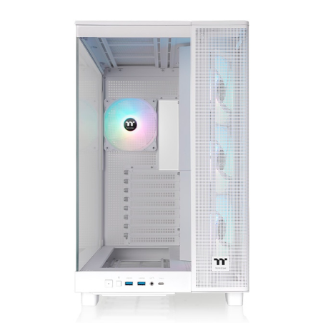 Gabinete Thermaltake View 380 Xl Tg Argb Snow White