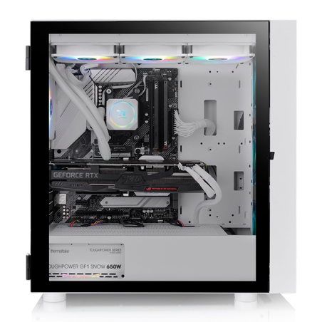 Gabinete Thermaltake H570 Tg Snow White