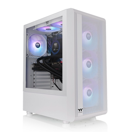 GABINETE THERMALTAKE S200 TG ARGB SNOW WHITE