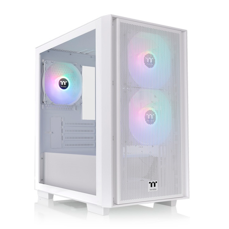 GABINETE THERMALTAKE VERSA H16 TG ARGB SNOW WHITE
