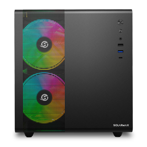 Gabinete Solarmax Cm-b300 Black Tg...