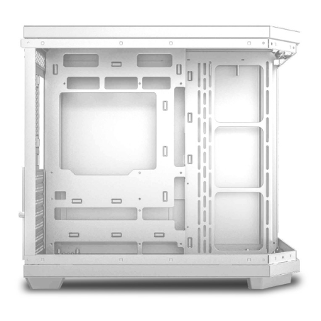Gabinete Solarmax Cm-w950s White Display Lcd 4x Fan Argb
