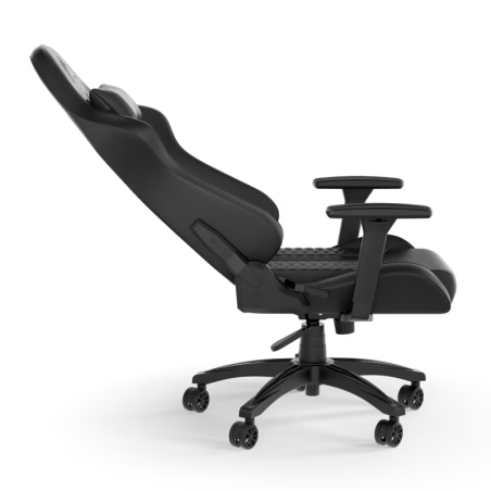 Silla Gamer Corsair Tc100 Relaxed Cuero Sintético Black Black