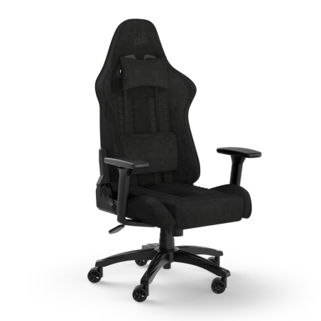 SILLA GAMER CORSAIR TC100 RELAXED BLACK BLACK