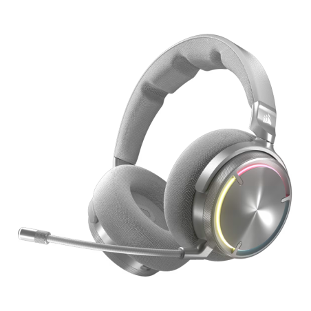 AURICULAR CORSAIR VIRTUOSO MAX WIRELESS SILVER