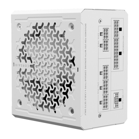 Fuente Corsair Rm850e White 2025 850w Cybenetics Gold Modular Pcie 5.1