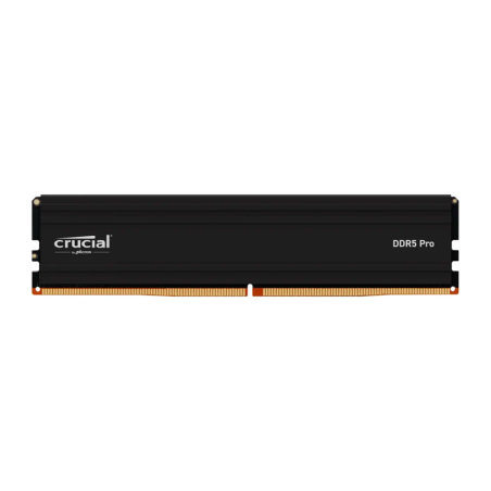 MEMORIA RAM DDR5 16GB 5600MHZ CRUCIAL PRO BLACK CL46