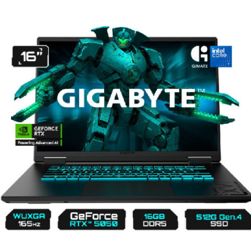 Notebook Gigabyte 16" I7 13620h 16gb...